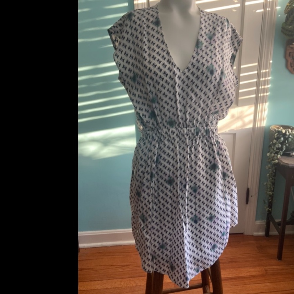 Theyskens’ Theory Diller patterned dress. Size P (fits like a 2/4) BNWT